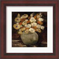 Framed Apricot Poppies