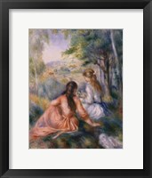 In the Meadow Framed Print