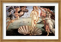 Framed Birth of Venus