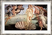 Framed Birth of Venus