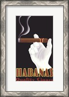 Framed Habanas Quality Cigars