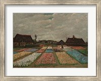 Framed Flower Beds in Holland, c. 1883