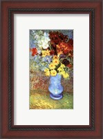 Framed Vase With Anemone