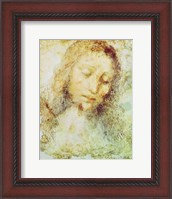 Framed Head of Christ