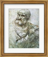 Framed Study for an Apostle from The Last Supper, c.1495