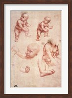 Framed Study for the Infant Christ