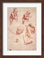 Framed Study for the Infant Christ