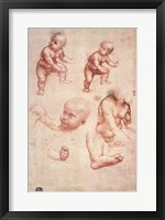 Framed Study for the Infant Christ