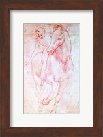 Framed Study of a Horse and Rider, c.1481