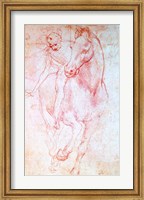 Framed Study of a Horse and Rider, c.1481