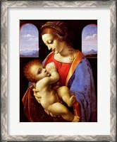 Framed Litta Madonna, 1490