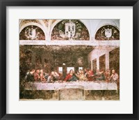 Framed Last Supper,