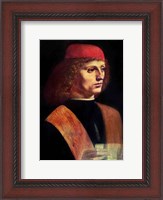 Framed Portrait of a Musician, c.1485