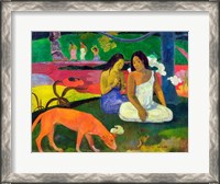 Framed Arearea (The Red Dog), 1892