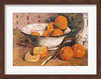 Framed Still life with Oranges, 1881