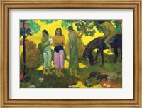 Framed Rupe Rupe (Fruit Gathering), 1899