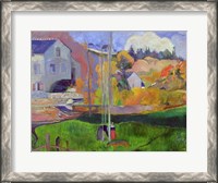 Framed Brittany Landscape: the David Mill, 1894
