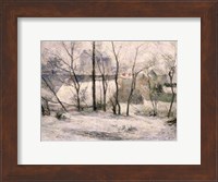 Framed Winter Landscape, 1879