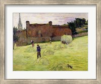 Framed Haymaking in Brittany, 1888