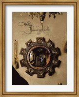 Framed Arnolfini Marriage (mirror detail)