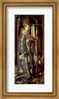 Framed Arnolfini Marriage (vertical detail)