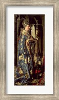 Framed Arnolfini Marriage (vertical detail)