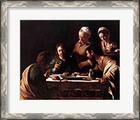 Framed Supper at Emmaus, 1606