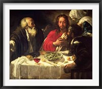 Framed Supper at Emmaus, c.1614-21