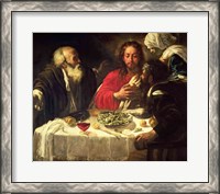 Framed Supper at Emmaus, c.1614-21