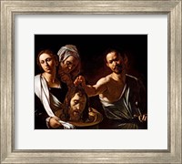Framed Salome Receives the Head of Saint John the Baptist, 1607-10