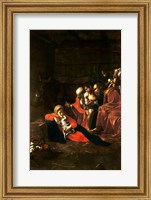 Framed Adoration of the Shepherds
