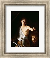 Framed David with the Head of Goliath, 1606