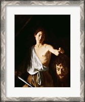 Framed David with the Head of Goliath, 1606