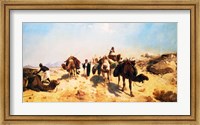 Framed Crossing the Desert