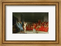 Framed Phryne Before the Jury, 1861