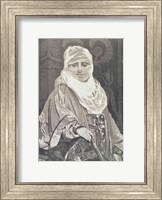 Framed 'La Favorita'- Woman with a Veil