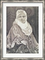 Framed 'La Favorita'- Woman with a Veil