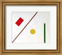 Framed Suprematist Composition, 1915 (detail 2)