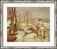 Framed Snow Scene