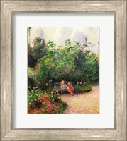 Framed Corner of the Garden at the Hermitage, Pontoise, 1877