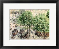 Framed Place du Theatre-Francais, Spring, 1898
