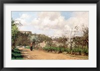 Framed View from Louveciennes, 1869-70