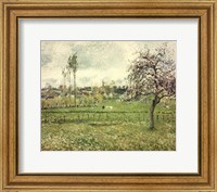 Framed Meadow at Eragny, 1885