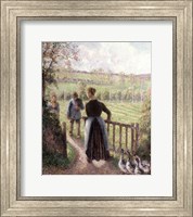 Framed Woman with the Geese, 1895