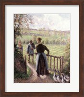 Framed Woman with the Geese, 1895