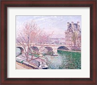 Framed Pont-Royal and the Pavillon de Flore, 1903