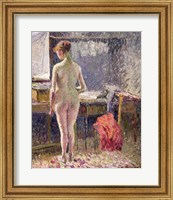 Framed Female Nude seen from the Back, 1895