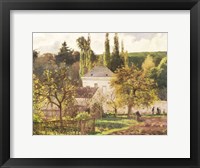 Framed House in the Hermitage, Pontoise, 1873