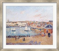 Framed Outer Harbour at Dieppe, 1902