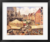 Framed Fair in Dieppe, Sunny Morning, 1901